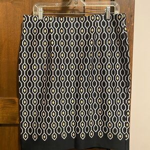 Geometric Patterned Skirt